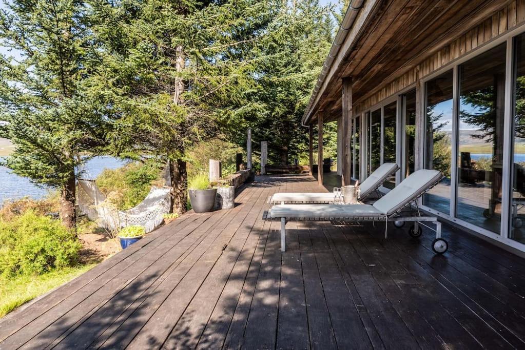 Luxury Lakefront Villa, Infinity Hot Tub And Sauna Grimsnes og Grafningshreppur Exterior foto