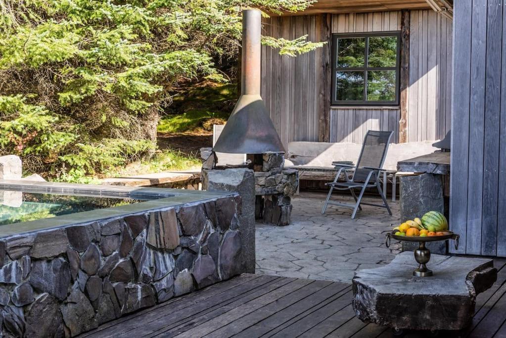Luxury Lakefront Villa, Infinity Hot Tub And Sauna Grimsnes og Grafningshreppur Exterior foto