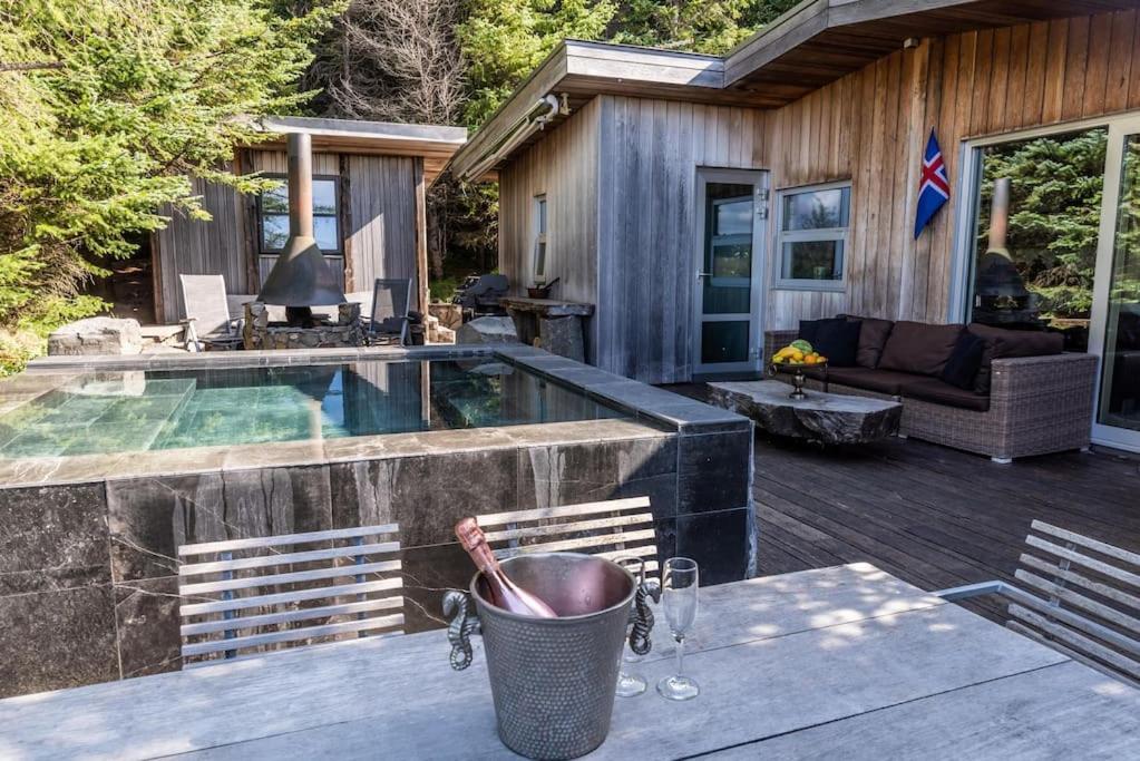 Luxury Lakefront Villa, Infinity Hot Tub And Sauna Grimsnes og Grafningshreppur Exterior foto